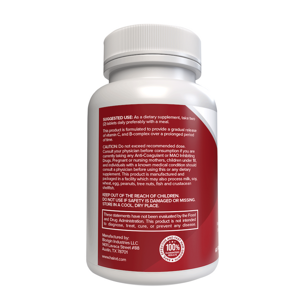HairXT Hair Growth Supplement Suggested Use